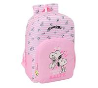 SNOOPY - Zaino da scuola, adattabile, ideale per bambini di diverse età, comodo e versatile, qualità e resistenza