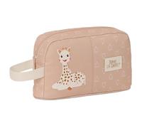 SOPHIE LA GIRAFE COOKIE - Porta Colazioni Termiche, Portatodo, Qualità e Massima Resistenza, Porta Cibo, Ricreo, 21,5 x 6,5 x 12 cm, Colore Beige, beige, Estándar, Casual