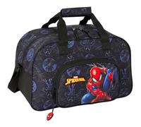 Safta SPIDERMAN ATTACK - Borsa sportiva, zaino ideale per bambini di diverse età, comoda e versatile, qualità e resistenza, 40 x 23 x 24 cm, Nero, M, Casual