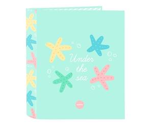 SAFTA STELLE - Cartella Folio 4 anelli, ideale per bambini di diverse età, comoda e versatile, qualità e resistenza, 27 x 6 x 33 cm