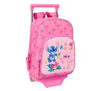 Safta STITCH CHILL - Children's Backpack with Trolley 705, Ideal for Children of