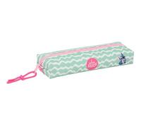 safta STITCH ICE CREAM - Astuccio rettangolare per bambini, astuccio per bambini, ideale per bambini in età scolastica, comodo e versatile, qualità e resistenza, 22 x 7 x 40 cm, Rosa, M, Casual