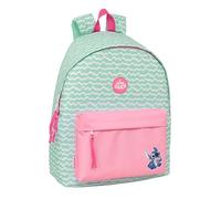 safta STITCH ICE CREAM - Day Pack per bambini, zaino per bambini, qualità e massima resistenza, comodo e versatile, 33 x 15 x 42 cm, Rosa, M, Casual