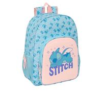 safta Stitch OHANA - Zaino scolastico per bambini, adatto a carrozzina, comodo e versatile, qualità e resistenza, 33 x 14 x 42 cm