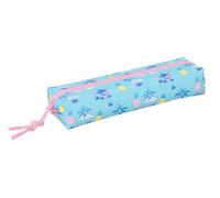 Stitch WAVES - Astuccio rettangolare per bambini, ideale per scuola e ragazzi, comodo e versatile, qualità e resistenza, 22 x 7 x 40 cm