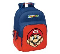 safta SUPER MARIO MAMMA MIA - Zaino scuola per bambini, ideale per bambini di diverse età, comodo e versatile, qualità e resistenza, 32 x 15 x 42 cm
