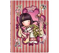 SAFTA- Taccuino con Copertina Rigida con Elastico Gorjuss Fairground Carousel 24,8 x 9 x 33,4 cm, Multicolore, 812GJ13