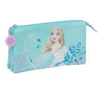 Safta Triple Frozen Ii Hello Spring Pencil Case One Size