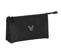 Safta Triple Mickey Mouse Premium Pencil Case One Size