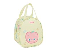 safta Trousse termica prescolare Tutifruti, 190 x 140 x 220 mm, giallo chiaro