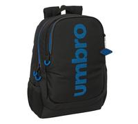 Safta Zaino scuola UMBRO JET Nero 32 x 16 x 44 cm M Casual