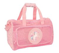 SAFTA UNICORNIO - Borsa da spiaggia, zaino, ideale per bambini di diverse età, comoda e versatile, qualità e resistenza, 47 x 27 x 26 cm