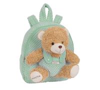SAFTA Unisex Kids M231 Preschool Backpack with Bear, Daycare Backpack, Easy Clea