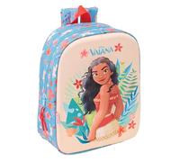 safta VAIANA Zaino per asilo 3D, facile da pulire, ideale per bambini di diverse età, comodo e versatile, qualità e resistenza, 22 x 10 x 27 cm