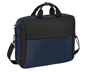 SAFTA Valigetta Portatile 15,6"+Tablet+USB Business Dark Blue 41 x 33 x 9 cm, Multicolore (642201807), Unisex-Bambini e Ragazzi