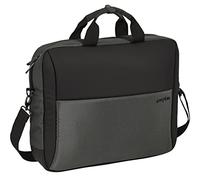 SAFTA Valigetta Portatile 15,6"+Tablet+USB Business Grey 41x33x9cm, Multicolore (642202807), 41 x 33 x 9 cm Unisex-Bambini e Ragazzi