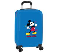 Safta Valigia A Rotelle Mickey Mouse Only One Cabin 20 Twin 40.1l 34.5x55x20 Cm