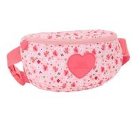 Safta VMB IN Bloom - Marsupio per bambini, ideale per giovani e bambini di diverse età, comodo e versatile, qualità e resistenza, 23 x 9 x 14 cm, colore rosa, Rosa, Estándar, Casual