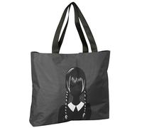 safta WEDNESDAY - Borsa Shopping, Borsa da donna, Shopping Bag, comoda e versatile, qualità e resistenza, 50 x 10 x 45 cm, colore nero, Nero, Estándar, Casual