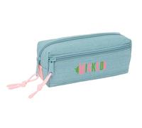 WICKED - Astuccio triplo piccolo, astuccio per bambini, ideale per bambini in età scolastica, comodo e versatile, qualità e resistenza, 22 x 6 x 8,5 cm