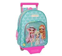 Safta With Trolley Wheels Rainbow High Paradise Backpack One Size