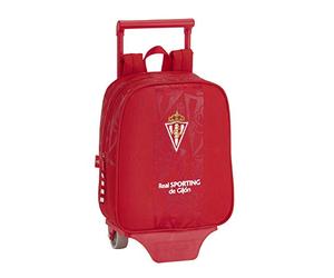 safta Zaino asilo Real Sporting di Gijon ufficiale con trolley, 220 x 100 x 270 mm