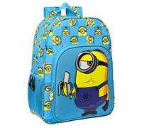 Zaino Scuola Minions Minionstatic Azzurro (33 x 42 x 14 cm)