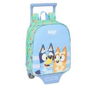 Safta Zaino Con Ruote Bluey Sisters Mini 6l 22x27x10 Cm