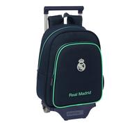 Safta Zaino con carrello per bambini Real Madrid 2nd Team 25/26 (Safta 705) Blu 10L 26x34x11 cm
