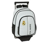 Safta Zaino Con Ruote Real Madrid First Kit 24/25 9.52l 28x34x10 Cm