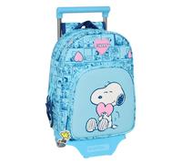 Safta Zaino Con Ruote Snoopy Love