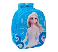 FROZEN - Zaino scolastico, design 3D, ideale per bambini di diverse età, comodo e versatile, qualità e resistenza, 27 x 10 x 33 cm