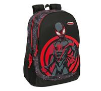 safta MILES MORALES - Zaino scuola per bambini, ideale per bambini di diverse età, comodo e versatile, qualità e resistenza, 32 x 16 x 44 cm