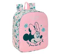Safta Zaino asilo MINNIE MOUSE MINTY – Adattabile al carrello, facile da pulire, 22×10×27 cm