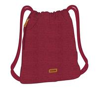 Safta Zaino Sacco Unisex Bambini (confezione da 1), Granata, M, Giovanile