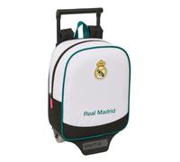 safta | Zaino Scolastico con Ruote Real Madrid Equipación 26/27, Zaino Rimovibile con carrello incluso, 54 cm Altezza, Fissaggio, Tarjeta Identificación, Maniglia Superiore, Resistente,