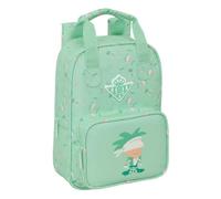 safta | Zaino scolastico Per bambini Real Betis Balompié Prescolare con Maniglie, Spallacci Imbottiti e Ergonomici, Tasca Frontale con Cerniera, Tarjeta Identificación, Zaino Bambino,