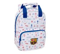 safta | Zaino scolastico Prescolare FC Barcelona, Per bambini con Maniglie e Spallacci Imbottiti, Tasca Frontale con Cerniera, Tarjeta di Identificación, Maniglia Superiore Forrada,