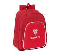 Safta SEVILLA FC - Zaino per bambini, ideale per bambini di diverse età, comodo e versatile, qualità e resistenza, 28 x 10 x 34 mm, rosso, M, Casual
