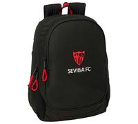 SEVILLA FC - Zaino scuola per bambini, ideale per bambini di diverse età, comodo e versatile, qualità e resistenza, 32 x 16 x 44 cm