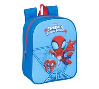 SPIDEY - Zaino per bambini, zaino per bambini, zaino per scuola, adattabile al carrello, ideale per asilo, comodo e versatile, qualità e resistenza, 22 x 10 x 27 cm