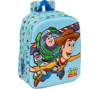 TOY STORY - Zaino per asilo 3D, facile da pulire, ideale per bambini di diverse età, comodo e versatile, qualità e resistenza, 22 x 10 x 27 cm
