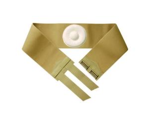 Safte ORIONE 357 CINTO PER ERNIA OMBELICALE CON PELOTTA RIVESTITA IN PELLE BEIGE 9