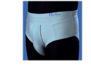 Safte ORIONE 515 CINTOSLIP ERNIARIO UOMO APERTO CON PELOTTE IN COTONE BIANCO 3