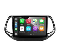 SAFWEL Android 12 adatto for Jeep Compass 2 MP 2017-2019 autoradio multimediale lettore video navigazione GPS CarPlay Auto Radio DSP (Size : 4 core 2 32 carplay)