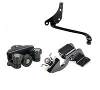 SAFWEL Guida a rulli destra adatta for porta scorrevole superiore centrale in basso adatta for FIAT adatta for SCUDO adatta for Citroen adatta for Peugeot Expert 1498205080 1498209080 1498207080