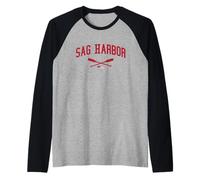 Sag Harbor Home Sag Harbor New York Sag Harbor Regalo Maglia con Maniche Raglan