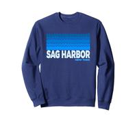 Sag Harbor NY - Sag Harbor New York Aquatic Felpa