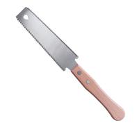 saga giapponese a trazione - Design dei denti, profilo sottile della lama per una modellatura liscia del legno Efficiente lavoro di falegnameria fai da te, impugnatura ergonomica leggera riduce l'affa