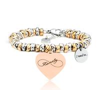 SAGA GIOIELLI® Bracciale donna I need to...Collections Protezione, Fortuna, Buoni Auspici, Amore (FAMILY 1)